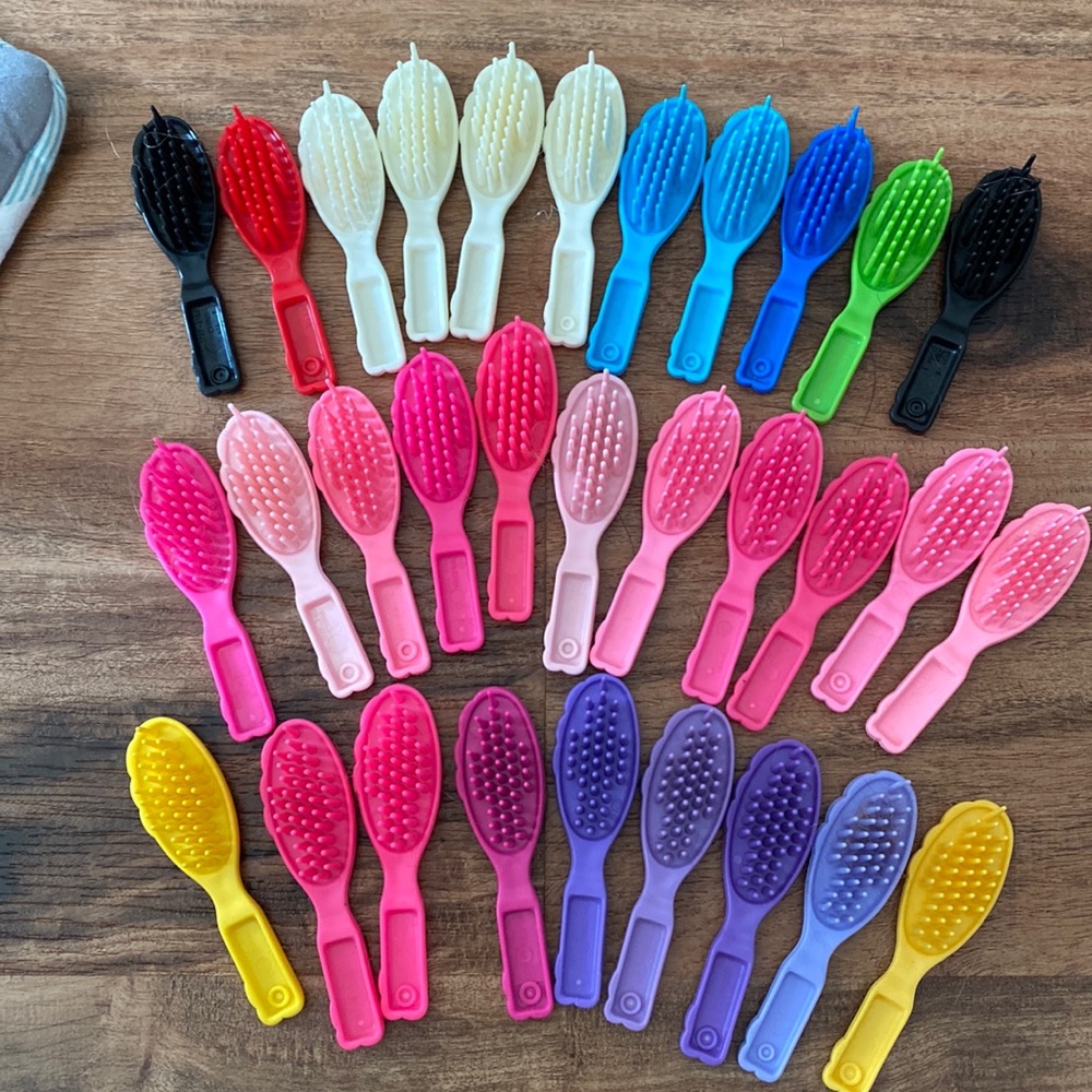 Vintage Barbie Brushes